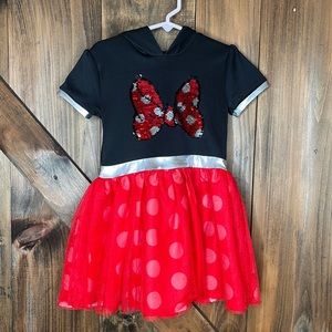 Minnie Mouse hooded dress